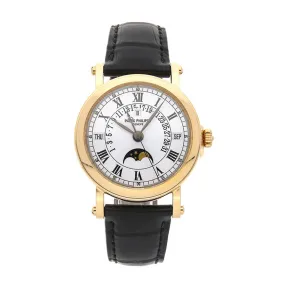 百达翡丽/Patek Philippe  36MM 18k黄金 自动机械 男表 5059J