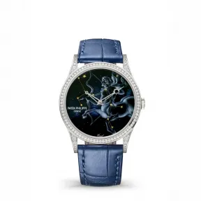 百达翡丽/Patek Philippe 珍稀工艺    男表 5077-100G-070