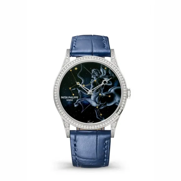 百达翡丽/Patek Philippe 珍稀工艺    男表 5077-100G-070