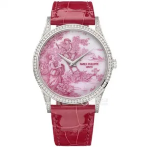 百达翡丽/Patek Philippe 珍稀工艺    女表 5077-100G-076