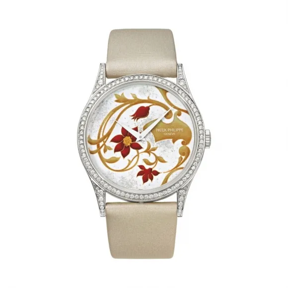 百达翡丽/Patek Philippe 卡拉特拉瓦 Calatrava 系列 铂金 自动机械机芯  5077-100P-014