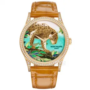 百达翡丽/Patek Philippe 珍稀工艺    女表 5077-100R-052