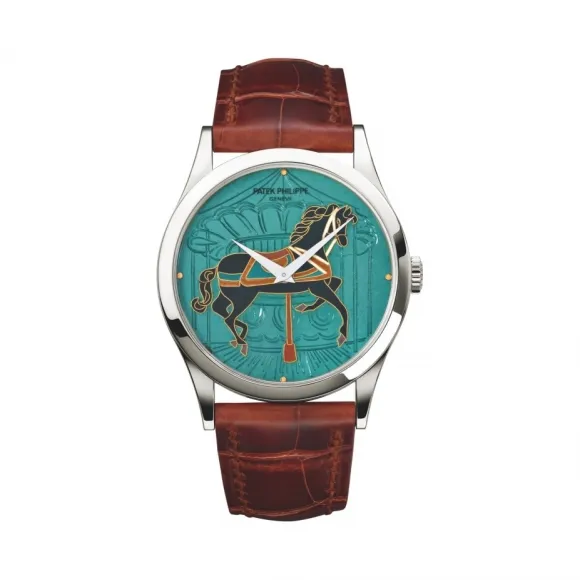 百达翡丽/Patek Philippe 卡拉特拉瓦 Calatrava 系列 铂 自动机械机芯  5077P-063