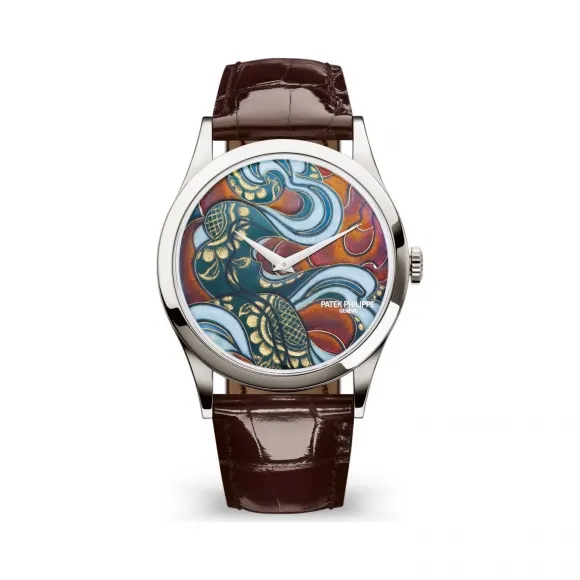 百达翡丽/Patek Philippe 卡拉特拉瓦 Calatrava 系列 铂金 自动机械机芯  5077P-103