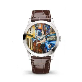 百达翡丽/Patek Philippe 珍稀工艺    男表 5089G-113