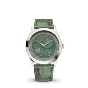 百达翡丽/Patek Philippe 珍稀工艺    男表 5089G-119