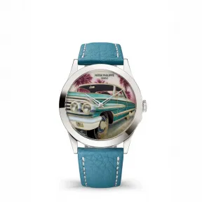 百达翡丽/Patek Philippe 珍稀工艺    男表 5089G-147