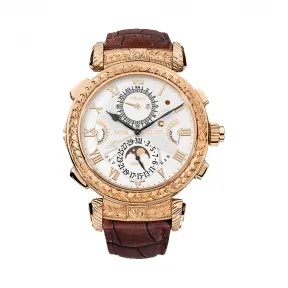 百达翡丽/Patek Philippe 特别限量系列 玫瑰金 手动机械机芯 男表 5175R-001