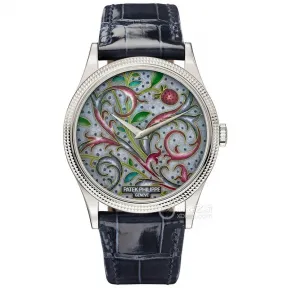 百达翡丽/Patek Philippe 珍稀工艺    女表 5177G-023