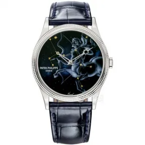 百达翡丽/Patek Philippe 古典表  铂金 石英 中性 5177G-046