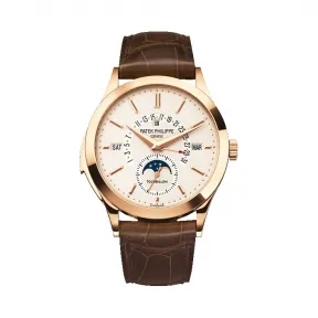 百达翡丽/Patek Philippe 超级复杂功能计时系grand Complications列 18k黄金 自动机械机芯 男表 5216R-001