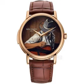 百达翡丽/Patek Philippe 珍稀工艺    男表 5278-50R-001