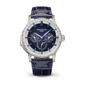 百达翡丽/Patek Philippe 超级复杂功能时计 42MM 铂金 自动机械机芯 男表 5374-300P-001