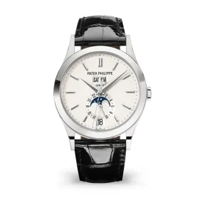 百达翡丽/Patek Philippe 复杂功能时计 Complications 系列 白金 自动机械机芯 男表 5396G-011