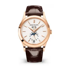 百达翡丽/Patek Philippe 复杂功能时计 Complications 系列 玫瑰金 自动机械机芯 男表 5396R-011