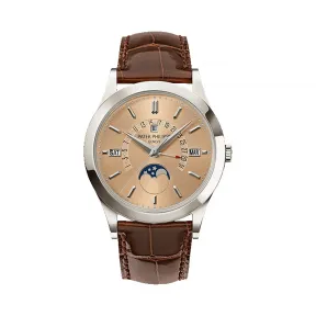 百达翡丽/Patek Philippe 超级复杂功能计时系grand Complications列 950铂金 自动机械机芯 男表 5496P-014