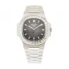 百达翡丽/Patek Philippe Nautilus系列 40 MM 铂金 自动机械机芯 中性表 5711-110P-001