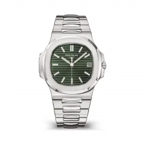 百达翡丽/Patek Philippe Nautilus 40MM 不锈钢 自动机械机芯 男表 5711-1A-014