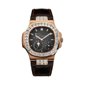 百达翡丽/Patek Philippe Nautilus 运动 鹦鹉螺 系列 玫瑰金 自动机械机芯 男表 5724R-001