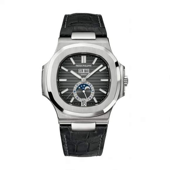 百达翡丽/Patek Philippe Nautilus 运动 鹦鹉螺 系列 精钢 自动机械机芯 男表 5726A-001