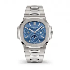 百达翡丽/Patek Philippe Nautilus 运动 鹦鹉螺 系列 白金 自动机械机芯 男表 5740-1G-001