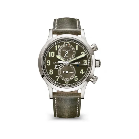 百达翡丽/Patek Philippe 复杂功能时计系列 42MM 白金 自动机械机芯 男表 5924G-010