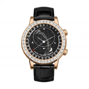 百达翡丽/Patek Philippe 超级复杂功能计时系列 玫瑰金 自动机械机芯 男表 6104R-001