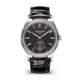 百达翡丽/Patek Philippe Calatrava 39MM 白金 手动机械机芯 男表 6119G-001