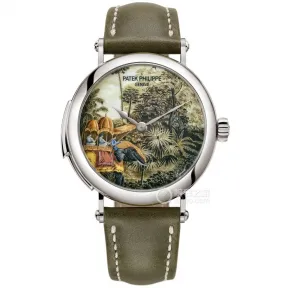 百达翡丽/Patek Philippe 珍稀工艺   自动机械 男表 7000-50G-012