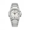 百达翡丽/Patek Philippe Nautilus 运动 鹦鹉螺 系列 18k白金镶钻 石英机芯 女表 7010-1G-011