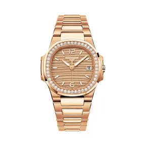 百达翡丽/Patek Philippe Nautilus 运动 鹦鹉螺 系列 玫瑰金 石英机芯  7010-IR-012