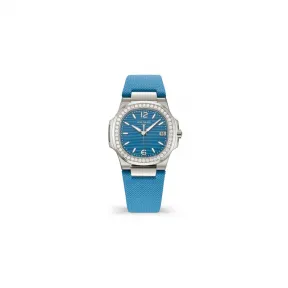 百达翡丽/Patek Philippe 运动优雅 32 MM 白金 石英 女表 7010G-013