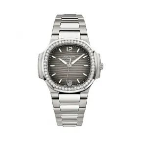 百达翡丽/Patek Philippe Nautilus 运动 鹦鹉螺 系列 不锈钢镶钻 自动机械机芯 女表 7018-1A-011