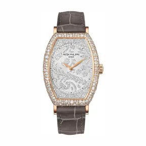 百达翡丽/Patek Philippe Gondolo系列 玫瑰金 手动机械机芯 女表 7099R-001