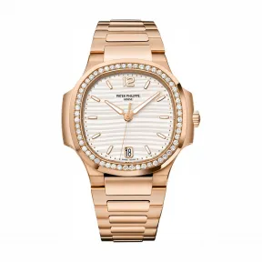 百达翡丽/Patek Philippe Nautilus 运动 鹦鹉螺 系列 玫瑰金 自动机械机芯 女表 7118-1200R-001