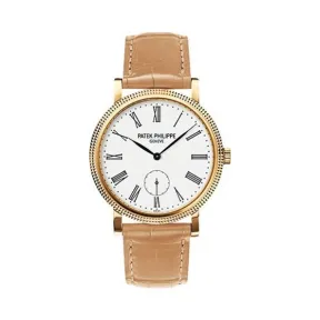 百达翡丽/Patek Philippe 古典表系列 18k黄金 手动机械机芯 女表 7119J-010