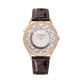 百达翡丽/Patek Philippe 复杂功能时计 Complications 系列 18k玫瑰金 自动机械机芯 女表 7130R-011