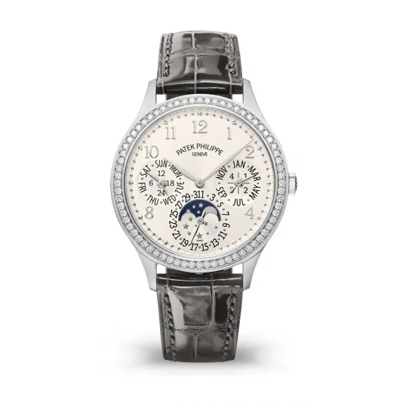 百达翡丽/Patek Philippe 超级复杂功能计时系grand Complications列 白金 自动机械机芯 女表 7140G-001