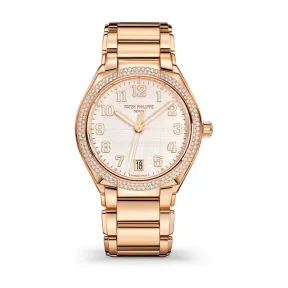百达翡丽/Patek Philippe TWENTY 4系列 玫瑰金 自动机械机芯 女表 7300-1200R-010