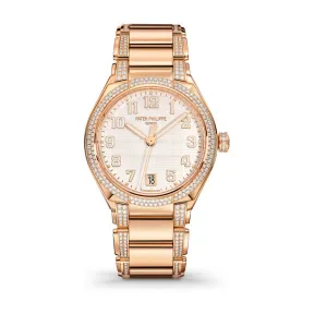 百达翡丽/Patek Philippe TWENTY 4系列 玫瑰金 自动机械机芯 女表 7300-1201R-001