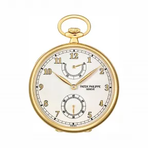 百达翡丽/Patek Philippe 怀表 Pocket 系列 黄金 手动机械机芯 男表 972-1J-010