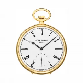 百达翡丽/Patek Philippe 怀表 Pocket 系列 黄金 手动机械机芯 男表 973J-010