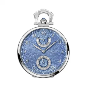 百达翡丽/Patek Philippe 怀表 Pocket 系列 白金 手动机械机芯  982-143G