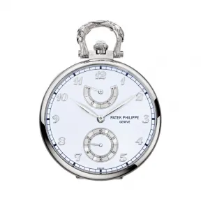 百达翡丽/Patek Philippe 怀表 Pocket 系列 白金 手动机械机芯  982-146G