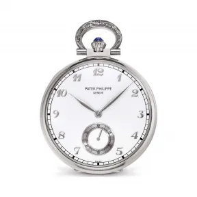 百达翡丽/Patek Philippe 怀表 Pocket 系列 白金 手动机械机芯  992-111G