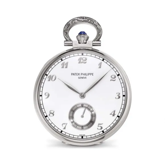 百达翡丽/Patek Philippe 怀表 Pocket 系列 白金 手动机械机芯  992-111G