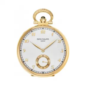 百达翡丽/Patek Philippe 怀表 Pocket 系列 黄金 手动机械机芯  992-121J