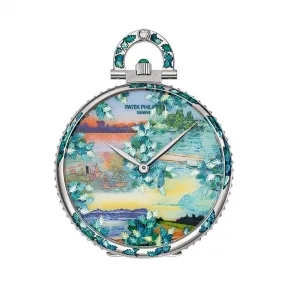 百达翡丽/Patek Philippe 怀表 Pocket 系列 白金 手动机械机芯  993-100G