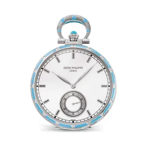 百达翡丽/Patek Philippe 怀表 Pocket 系列 白金 手动机械机芯  995-107G