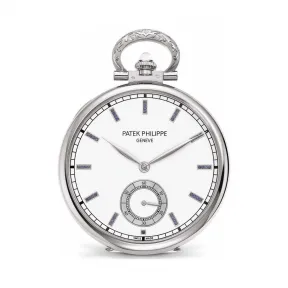 百达翡丽/Patek Philippe 怀表 Pocket 系列 白金 手动机械机芯  995-109G